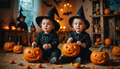 Activités Halloween en crèche : idées amusantes adaptées aux tout-petits